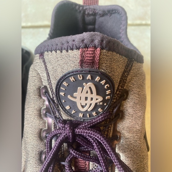 Women’s Nike Air Hurache Sporty Purple Running Shoes Size 8.5 - Picture 6 of 14